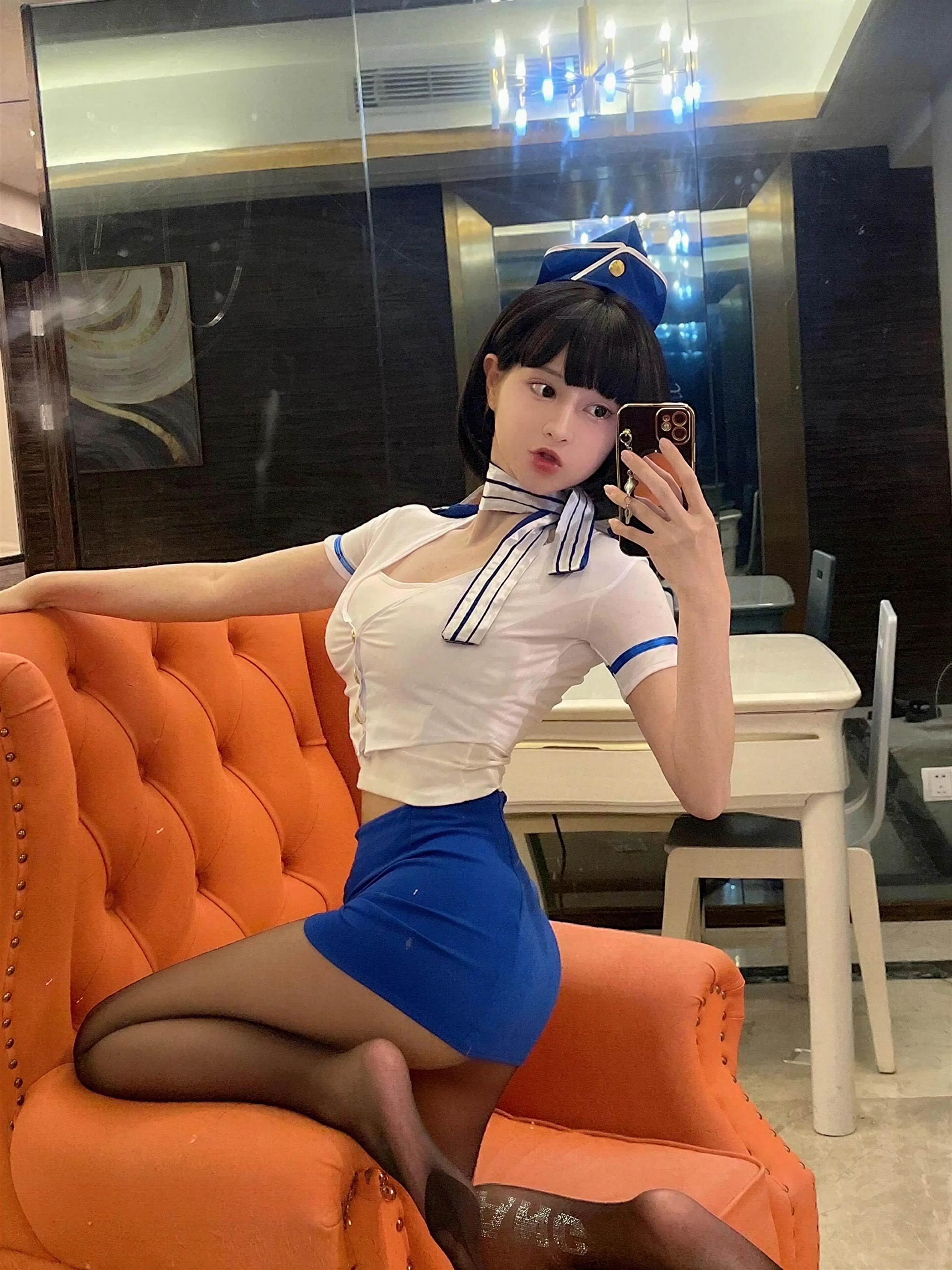 无欲无求的推土君 –  空姐制服黑丝 38P